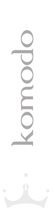 komodo komodo-napis